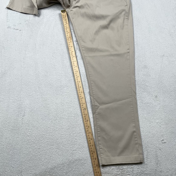 BirdDogs Pants Men 36x29 Beige Taper Boomstick Stretch Lined Chino Golf Office - Picture 9 of 11